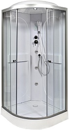 DTO Душевая кабина L 609 с гидромассажем и электрикой – фотография-2